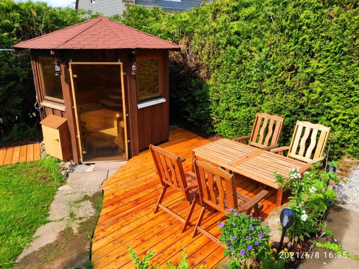 Ferienhaus Marre - Mit Grill, Feuerstelle Und Gartensauna Waldbrunn  Εξωτερικό φωτογραφία